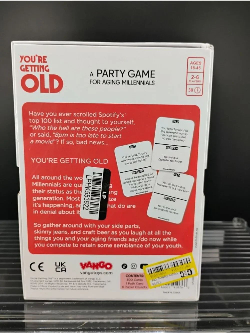Youre Getting Old Party Game For Aging Millennials